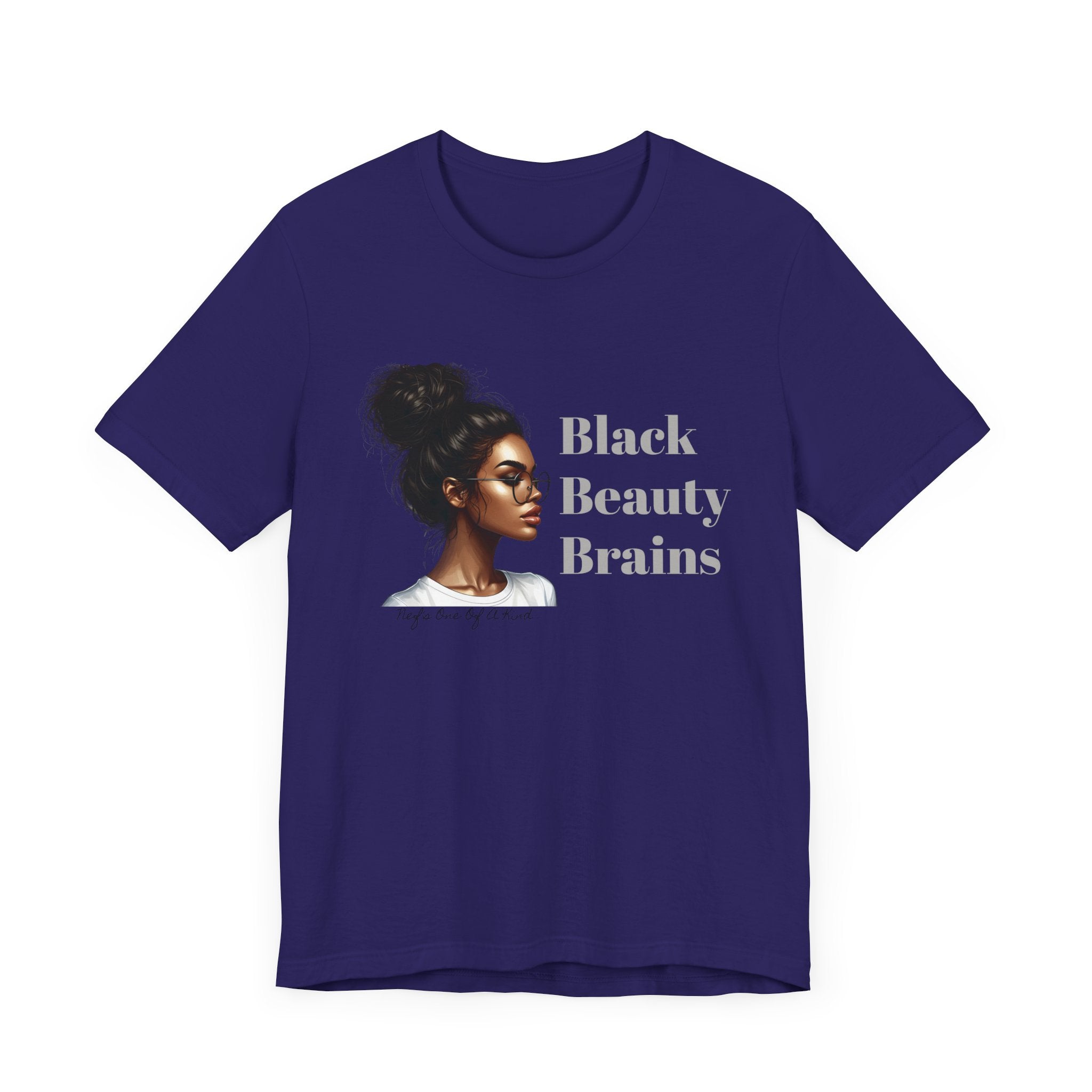 Black, beauty and Brains Sleeve Tee
